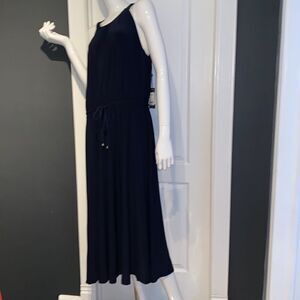 🔥Tommy hilfiger navy blue maxi dress sz 16 New #3